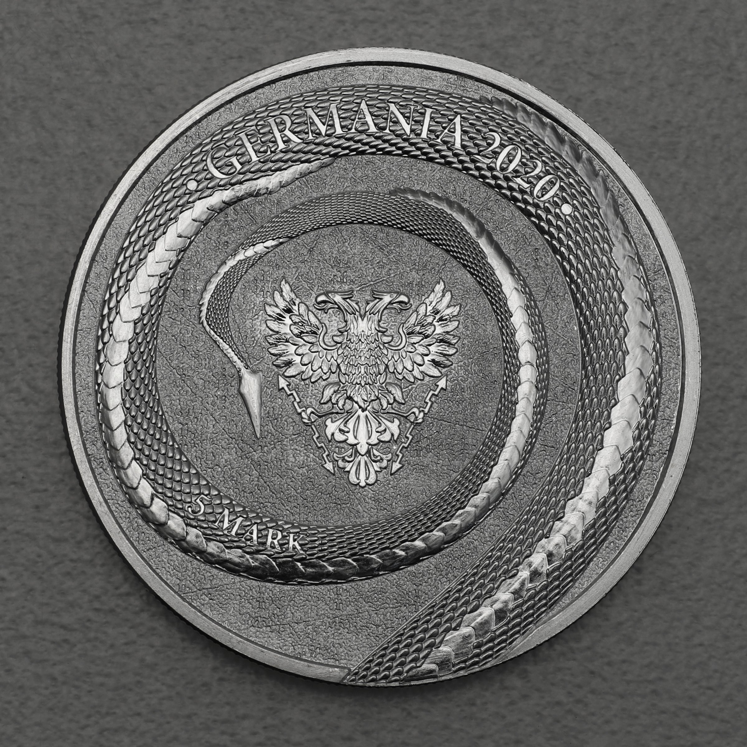 Silbermedaille 1oz "Fafnir Beast" 2020 Germania Beasts (Polen) - Detailansicht 1