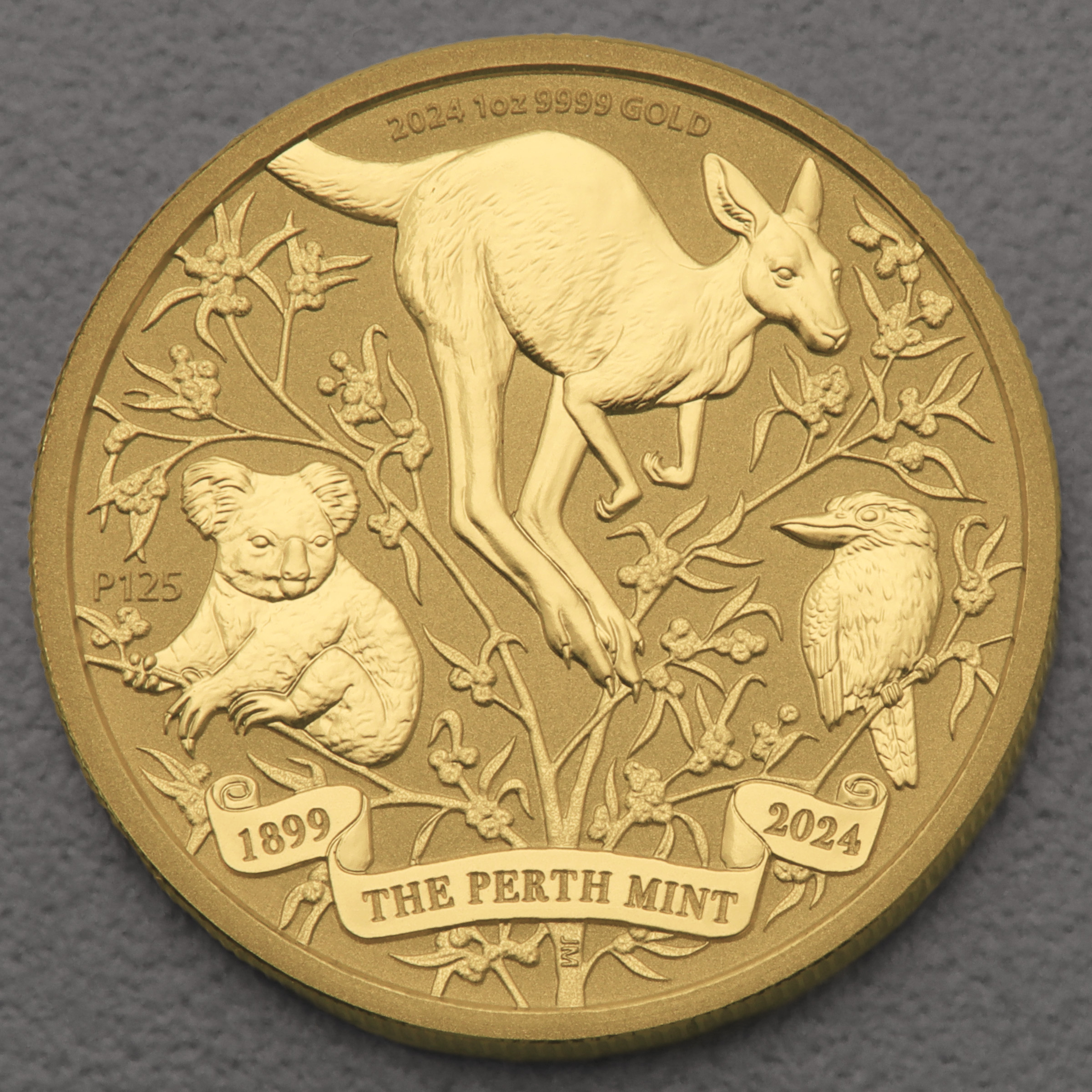 Goldmünze 1oz "125th Anniversary" 2024 The Perth Mint (Australien) - Hauptansicht