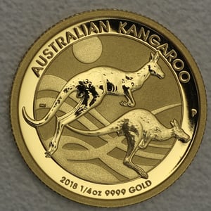 Goldmünze 1/4oz "Känguru" verschiedene Jahrgänge (Australien) - Miniaturansicht 3